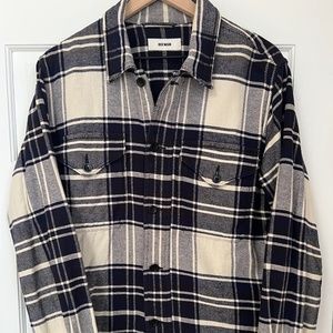 Buck Mason | Flannel Overshirt | Medium